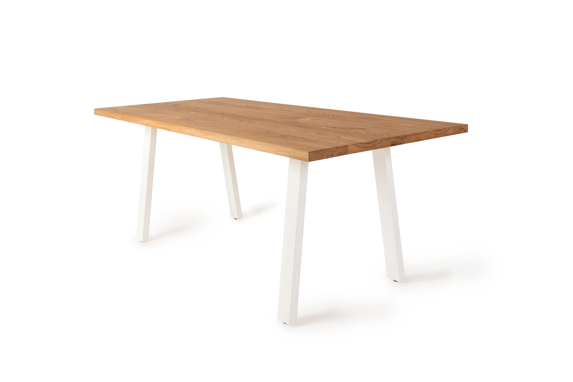 APEZA - Table Couty pieds en A blancs