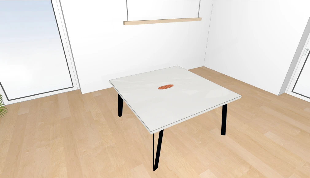 APEZA - Projet de tables bureau Full Ace - Vue 4